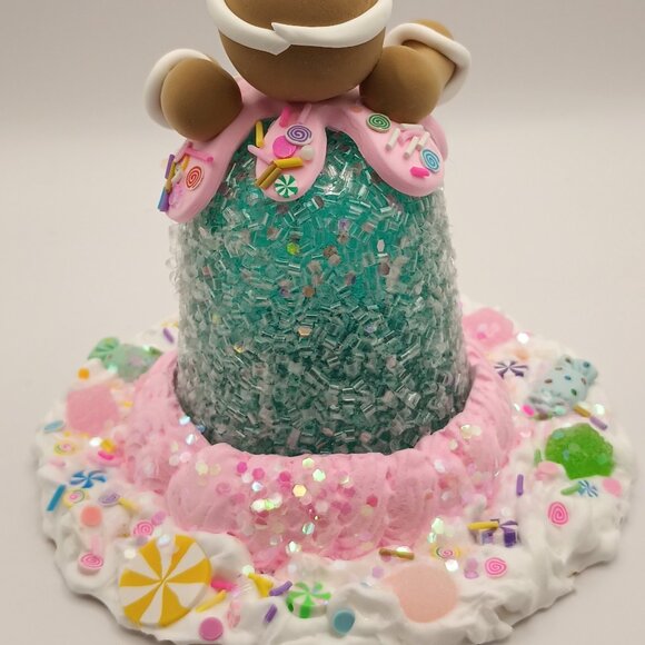 Gingerbread Gumdrop, Christmas Decor, Gingerbread Tiered Tray,Fake Bake - Picture 6 of 6